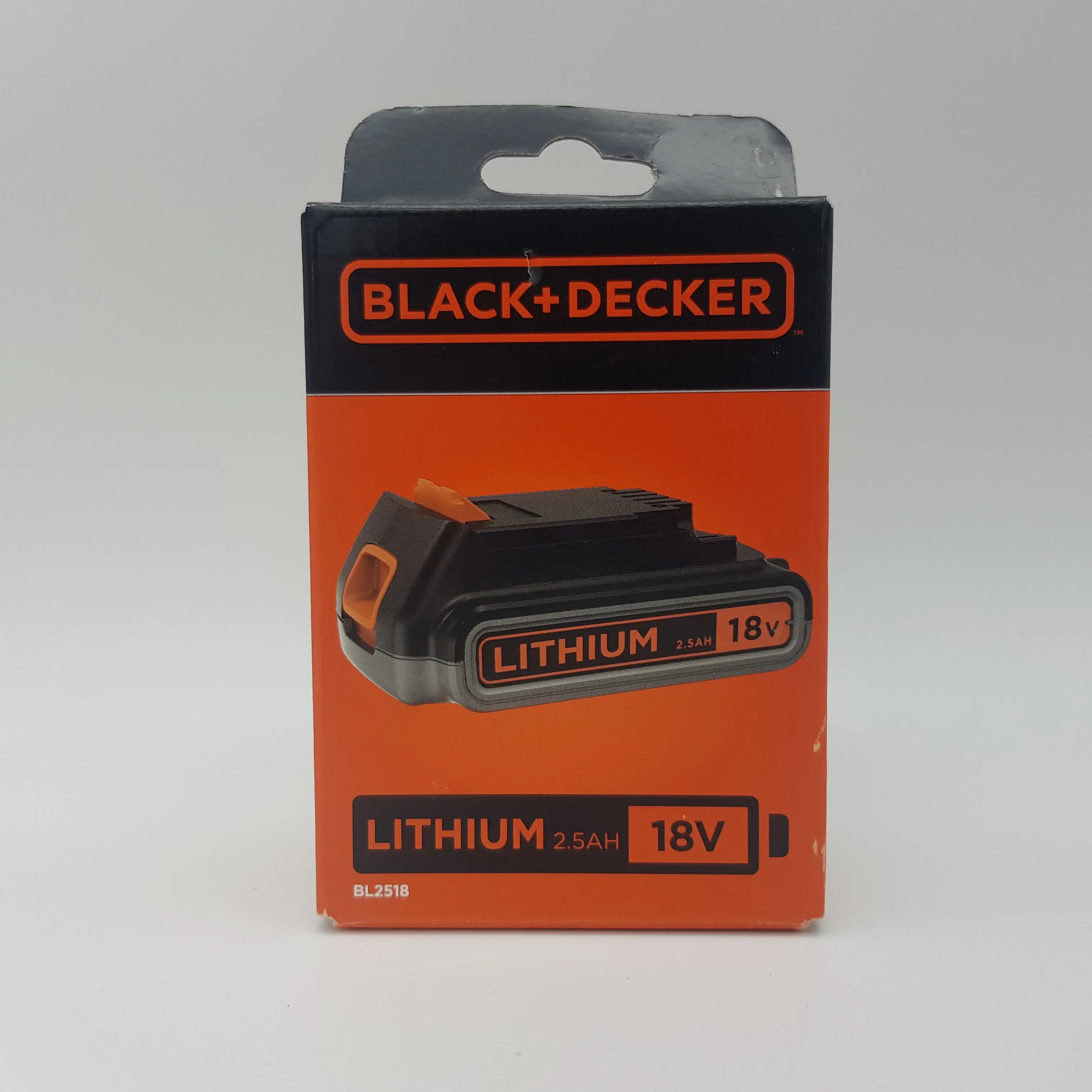 Batteria Litio 18v 2.5ah Black+Decker Originale BL2518 BLACK+DECKER