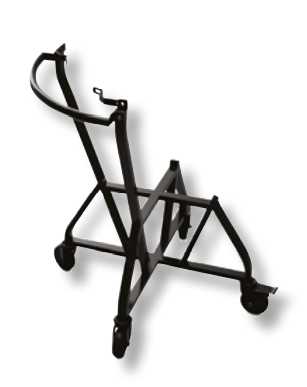 Supporto con ruote e maniglia per XL Barbecue Big Green Egg Big Green Egg