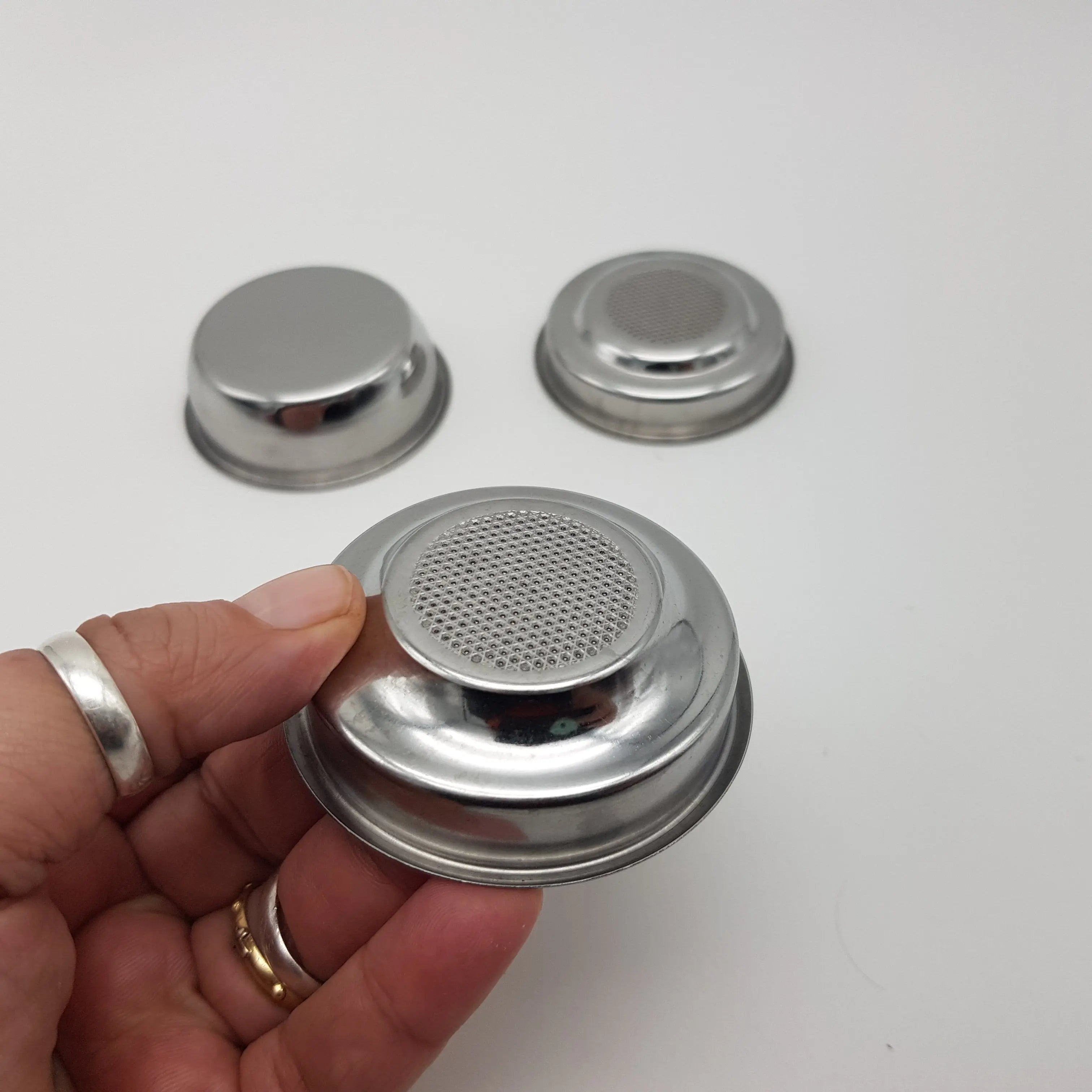 Portafiltro completo 57mm ad una via, con filtro 1 dose, filtro cialda Lelit LELIT