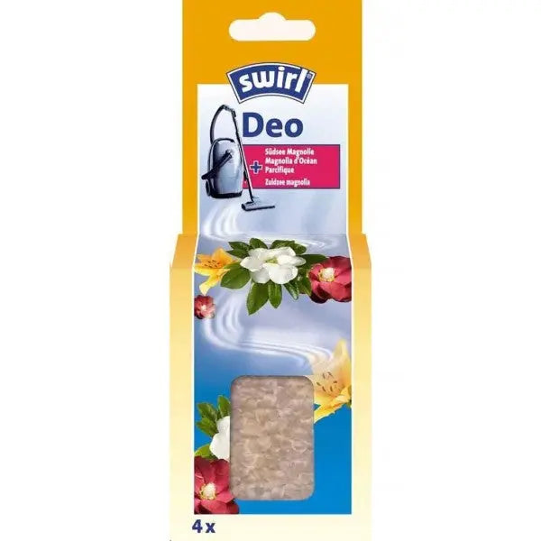 SWIRL SP1720215 Perle Profumate per Aspirapolvere 4 Bustine Fragranza Magnolia DE LONGHI
