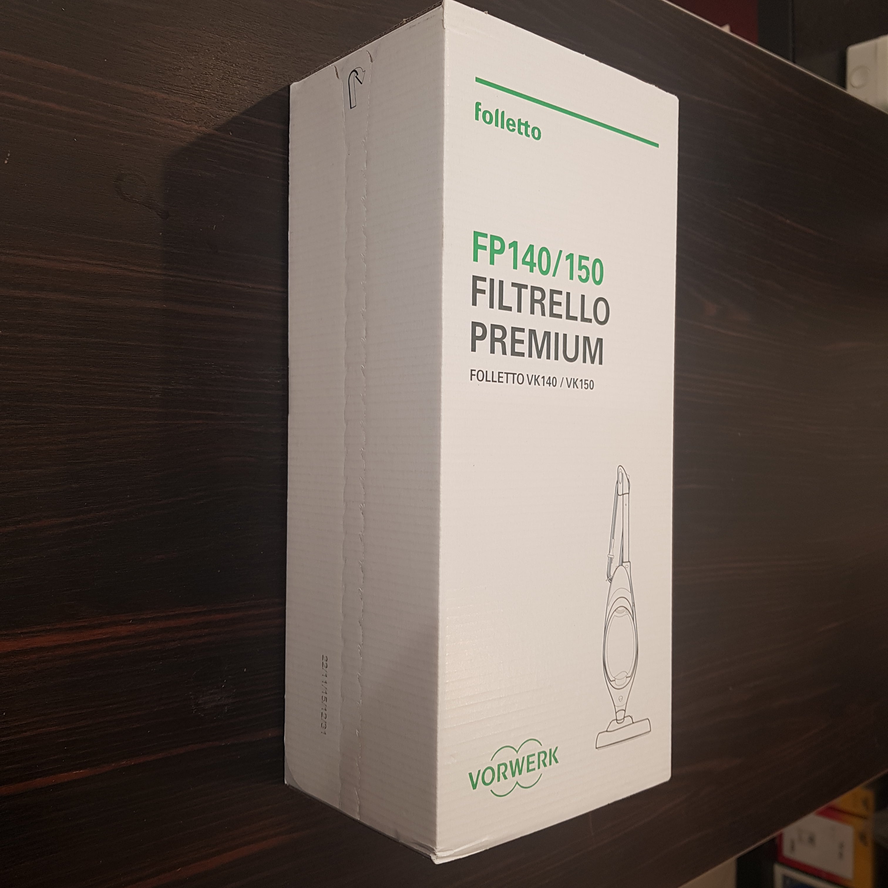 Confezione 6 sacchetti filtrello premium fp140 per vk140/vk150 Vorwerk Folletto VORWERK FOLLETTO