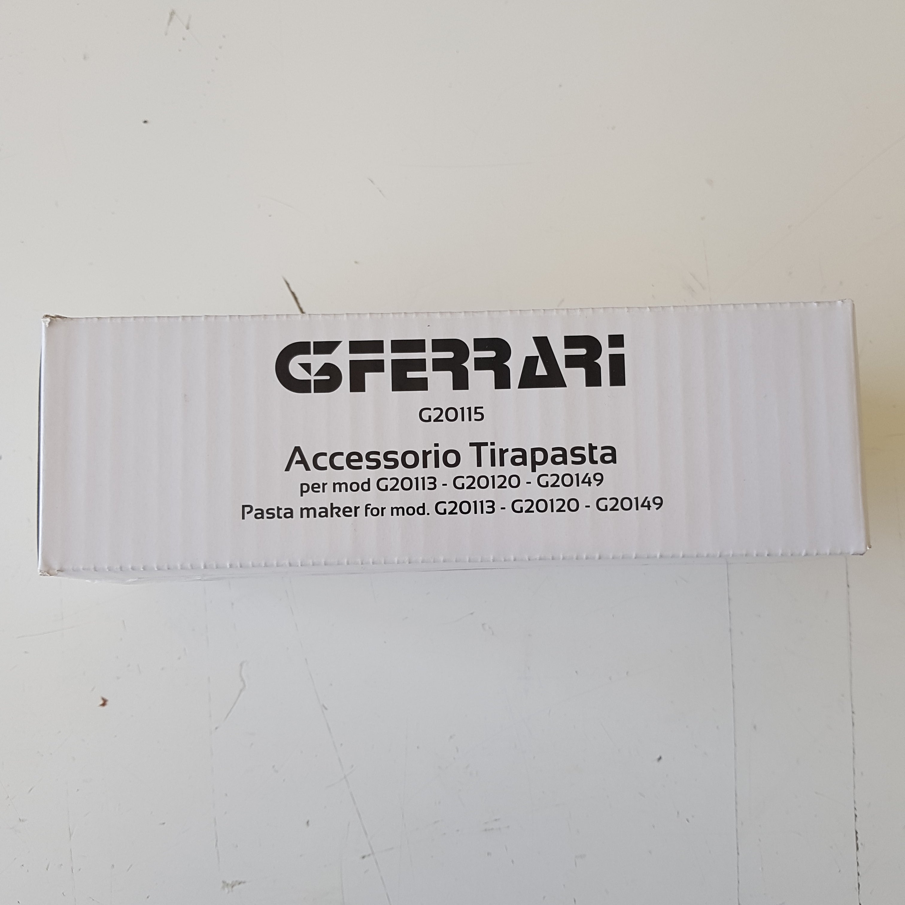 Accessorio tirapasta per pastaio deluxe G3 Ferrari IM32 impastatore modello G20075 G3FERRARI