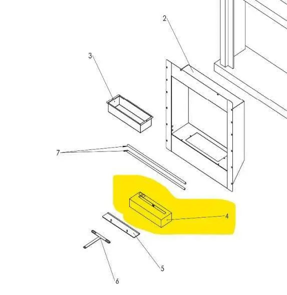 Bruciatore per biocamino a bioetanolo Udine TECNOAIRSYSTEM