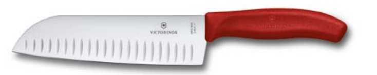 Coltello Santoku in blister rosso arancione VICTORINOX VICTORINOX