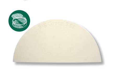 Pietra mezzaluna convEGGtor per 2XL Barbecue Big Green Egg Big Green Egg