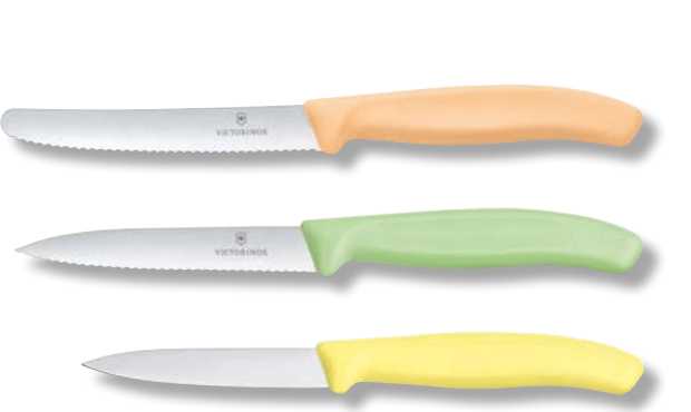 Set 3 utensili cucina (Manici light orange, light green, light yellow) VICTORINOX VICTORINOX