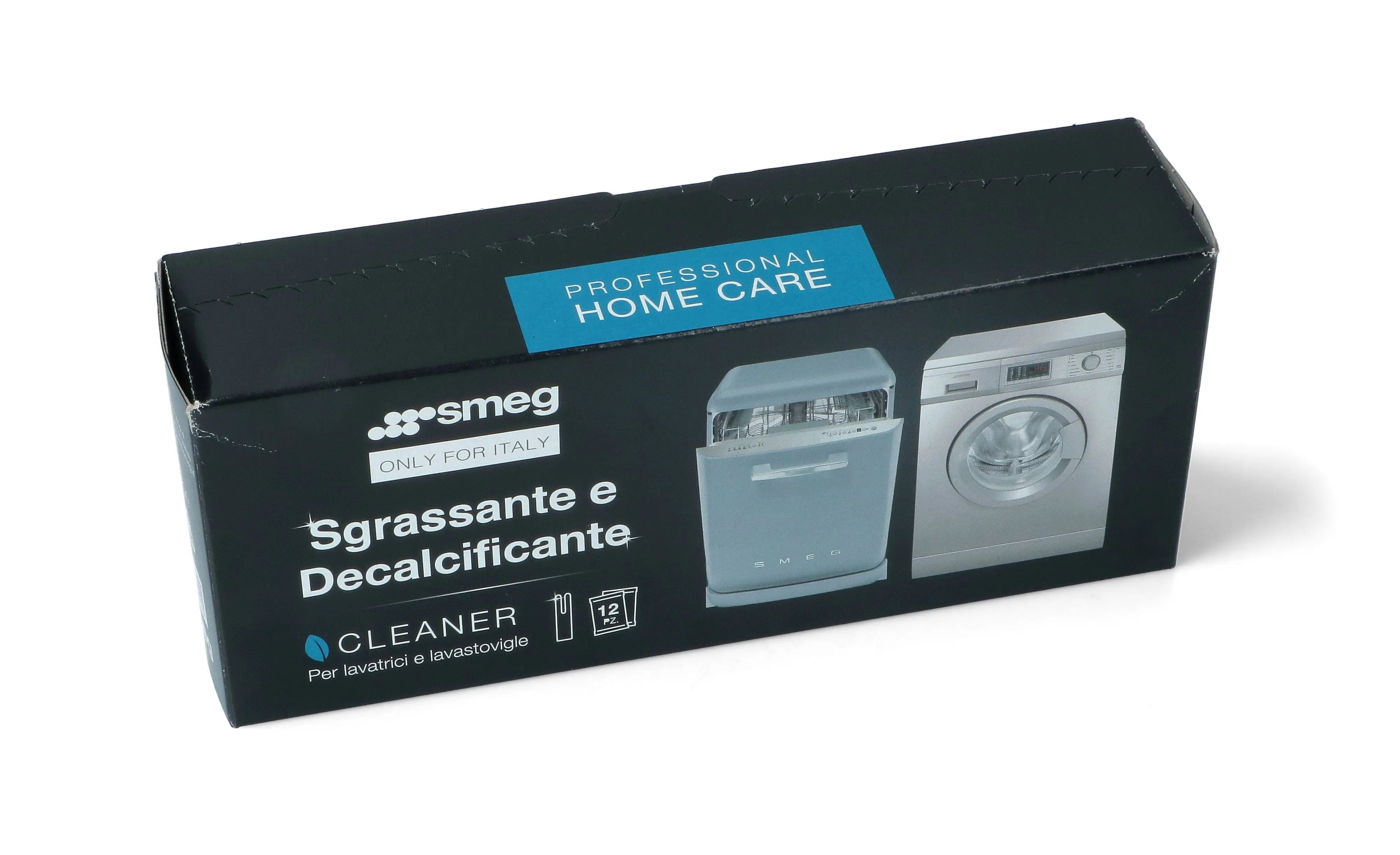 confezione bustine monodose decalcificanti e sgrassanti per lavastoviglie e lavatrici Smeg 50 gr 24pz. SMEG