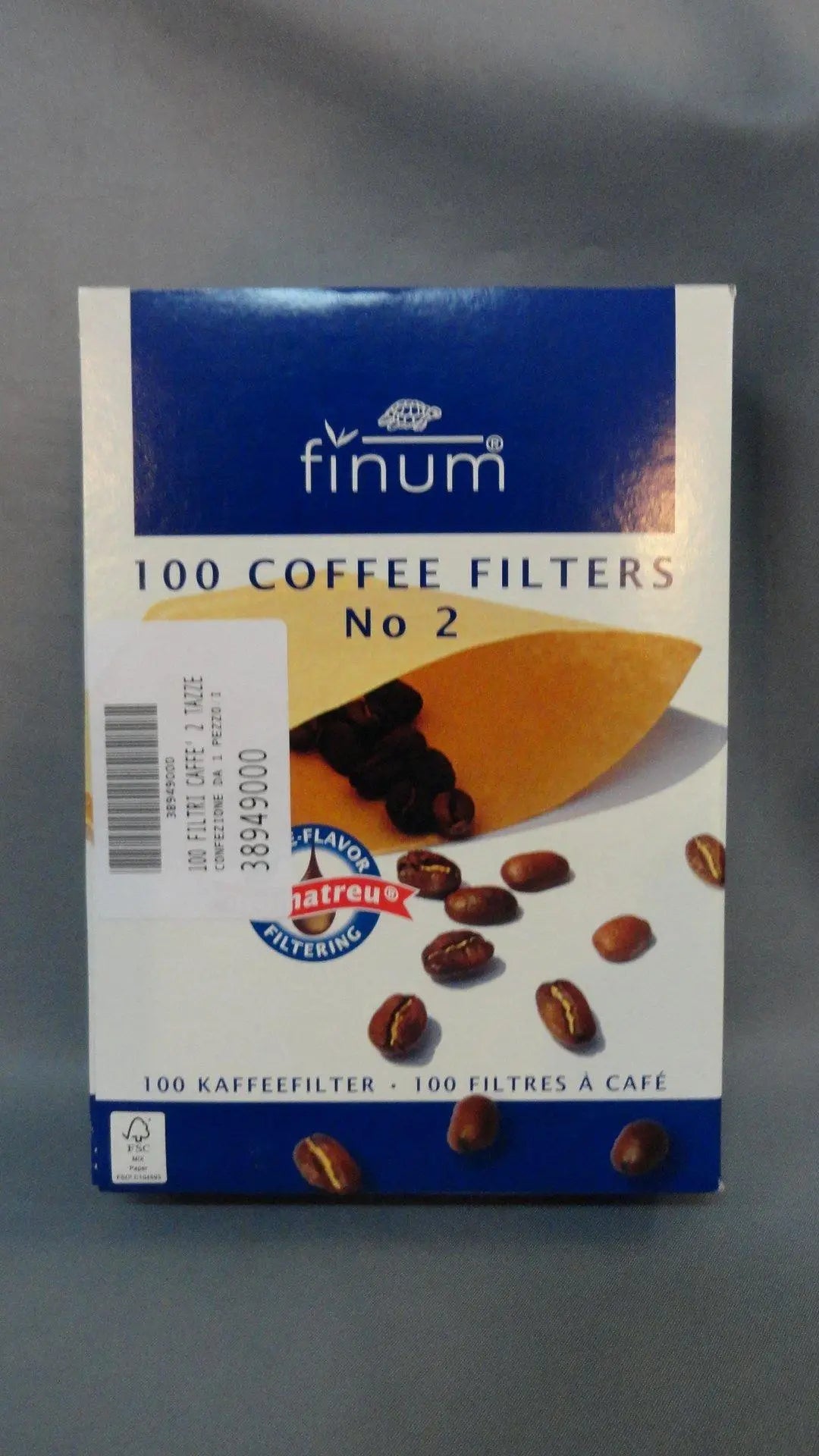 filtri carta caffe' americano coffilter 2 tz 100 pz ENNEBISERVICE