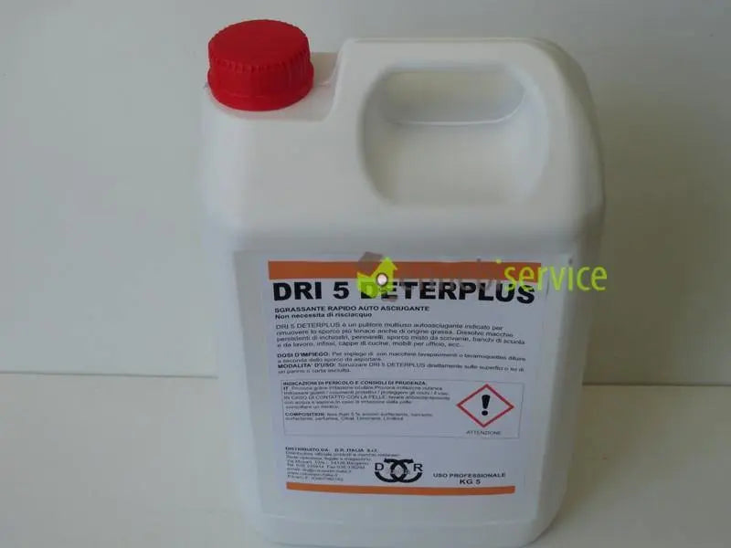Detergente in tanica da 5lt DRI5 Sgrassante Rotowash ROTOWASH