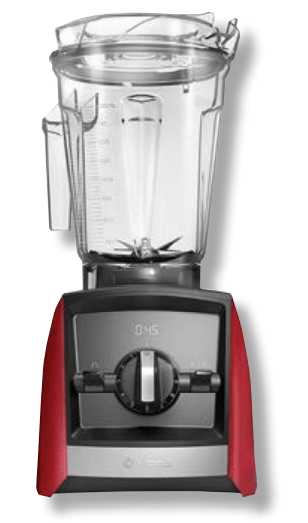 Frullatore Ascent 2300 Interlock rosso Vitamix Vitamix