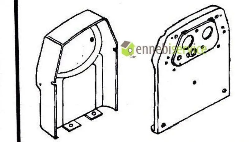 Kit rivestimento pro laterale sinistro per sfogliatrice Restaurant manuale IMPERIA